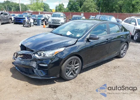 2021 Kia Forte Gt-Line from USA, damaged, VIN 3KPF34AD0ME418081